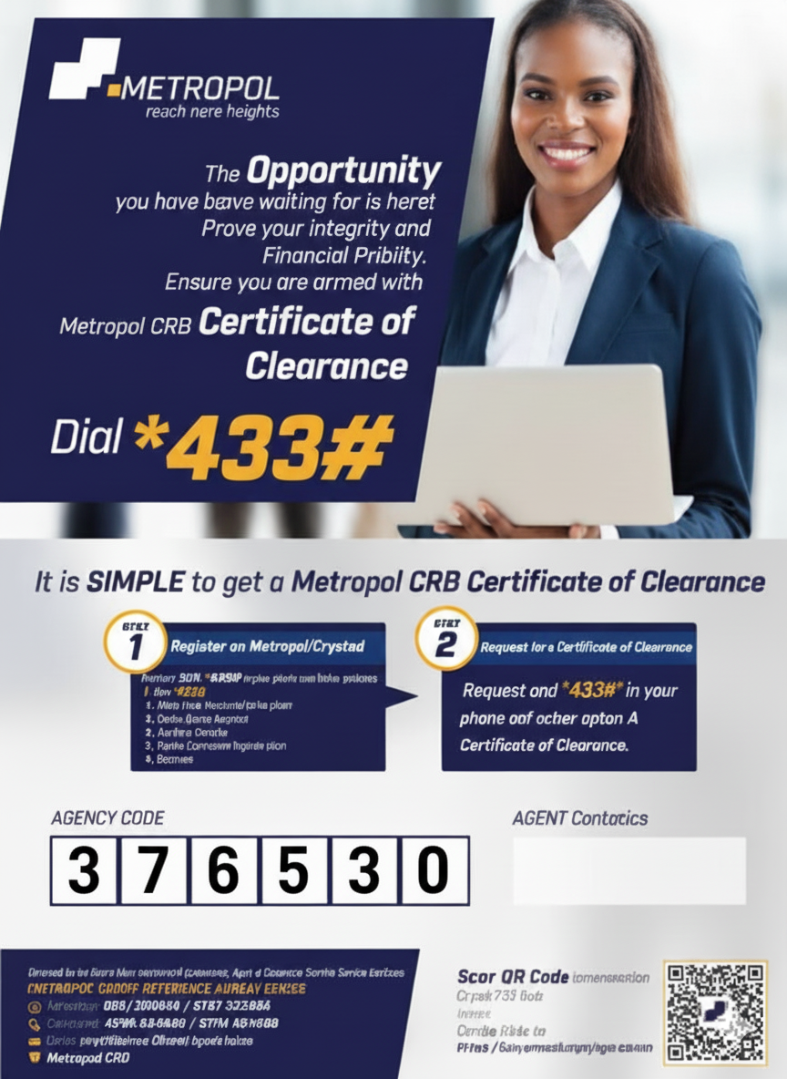Metropol Certificate Poster